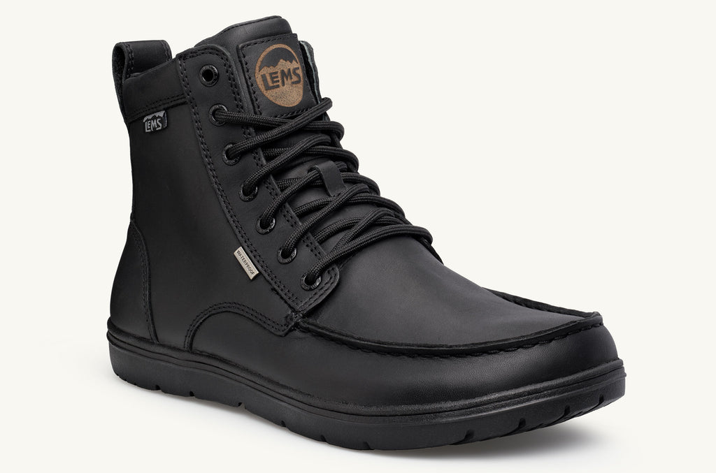 Boulder Lems Botas Impermeables Hombre Negras | JZK7217LZ