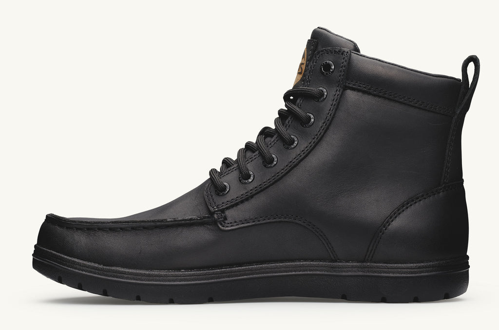 Boulder Lems Botas Impermeables Hombre Negras | JZK7217LZ