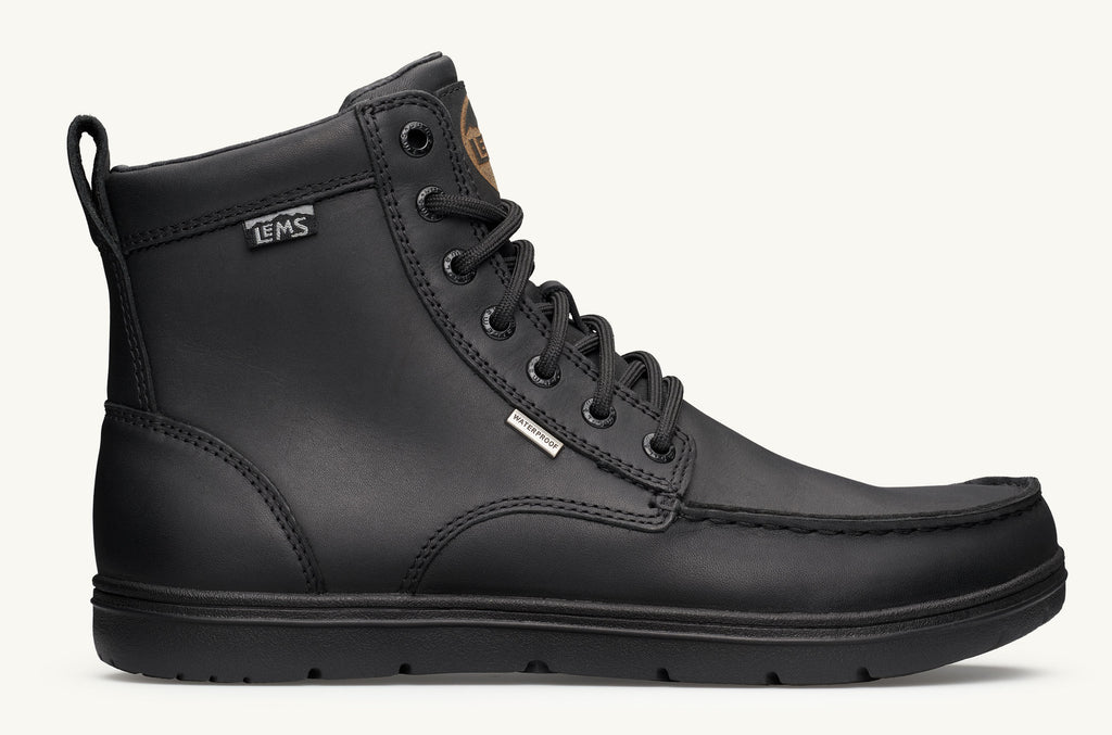 Boulder Lems Botas Impermeables Hombre Negras | JZK7217LZ