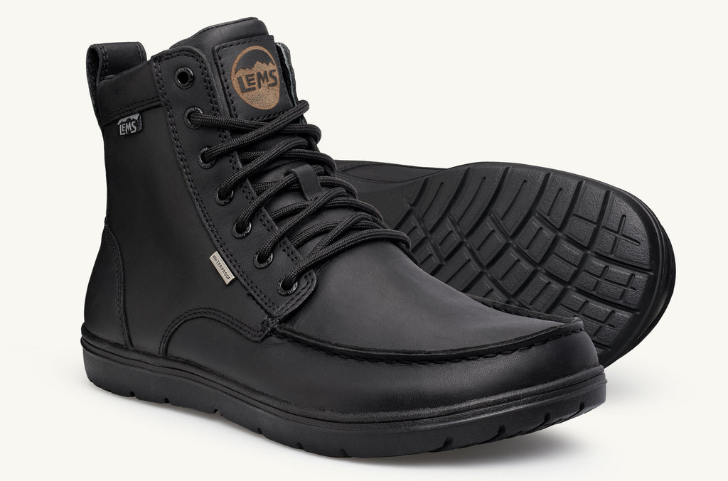 Boulder Lems Botas Impermeables Hombre Negras | JZK7217LZ