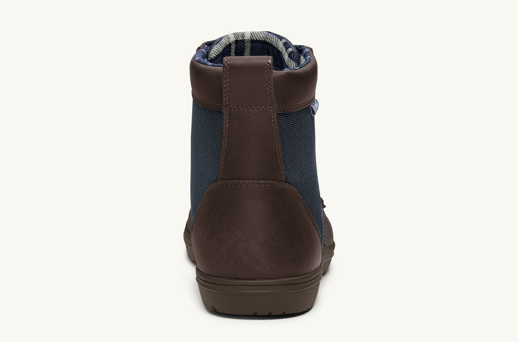 Boulder Lems Nylon Botas Hombre Azul Marino Marrones | PNA9677VZ