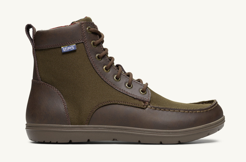 Boulder Lems Nylon Botas Hombre Verde Oliva | ECX9096XS