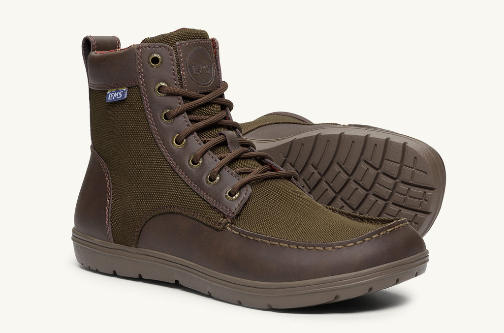 Boulder Lems Nylon Botas Hombre Verde Oliva | ECX9096XS