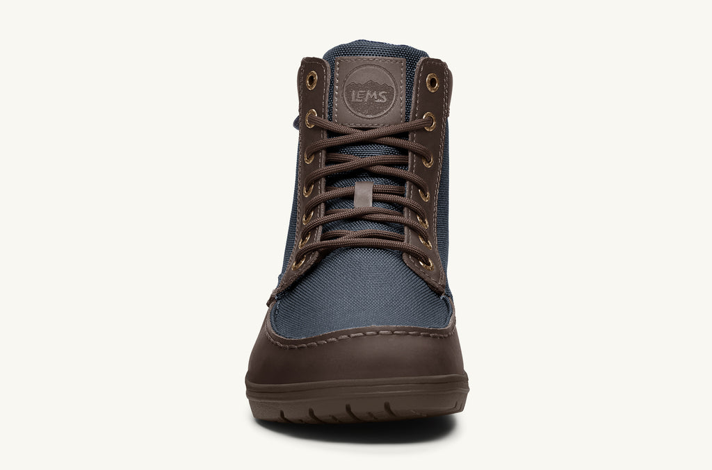 Boulder Lems Nylon Botas Mujer Azul Marino Marrones | XXH751DN