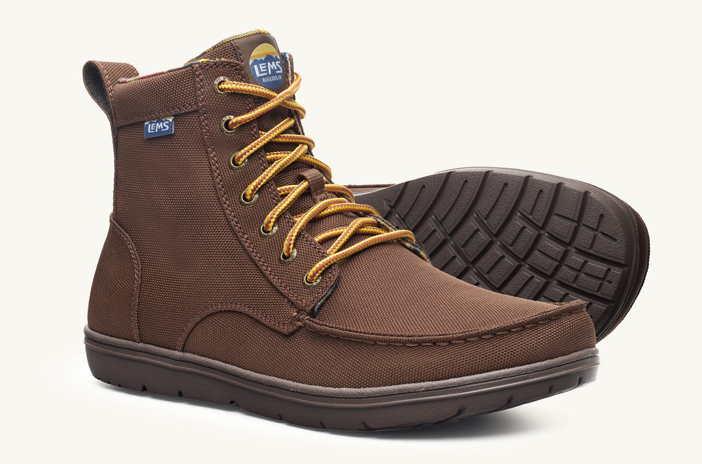 Boulder Lems Nylon Botas Mujer Marrones Oscuro | ZBV749RB