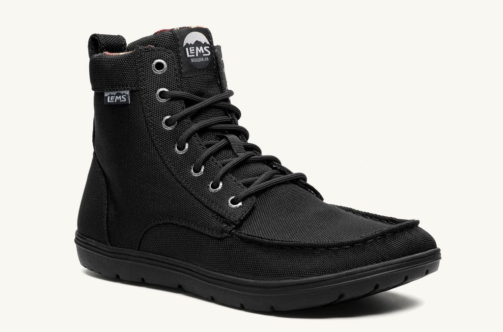 Boulder Lems Nylon Botas Mujer Negras | YBC302BJ
