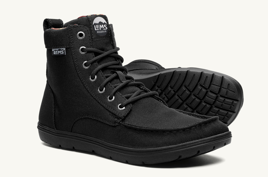 Boulder Lems Nylon Botas Mujer Negras | YBC302BJ