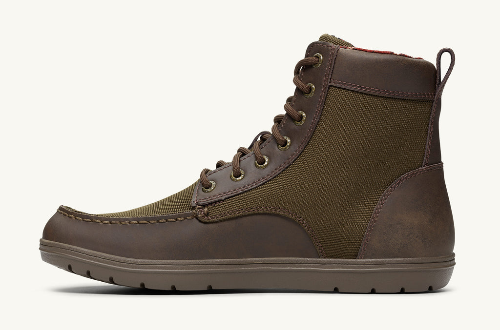 Boulder Lems Nylon Botas Mujer Verde Oliva Marrones | DCX7387UM