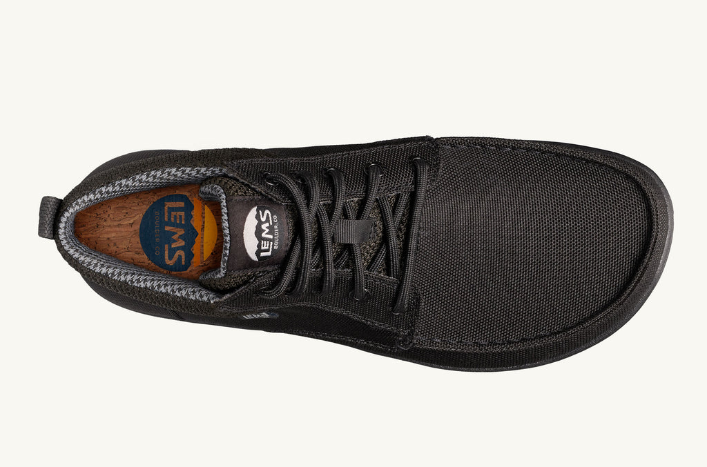 Boulder Lems Vegan Botas Hombre Negras | XCS4456YH