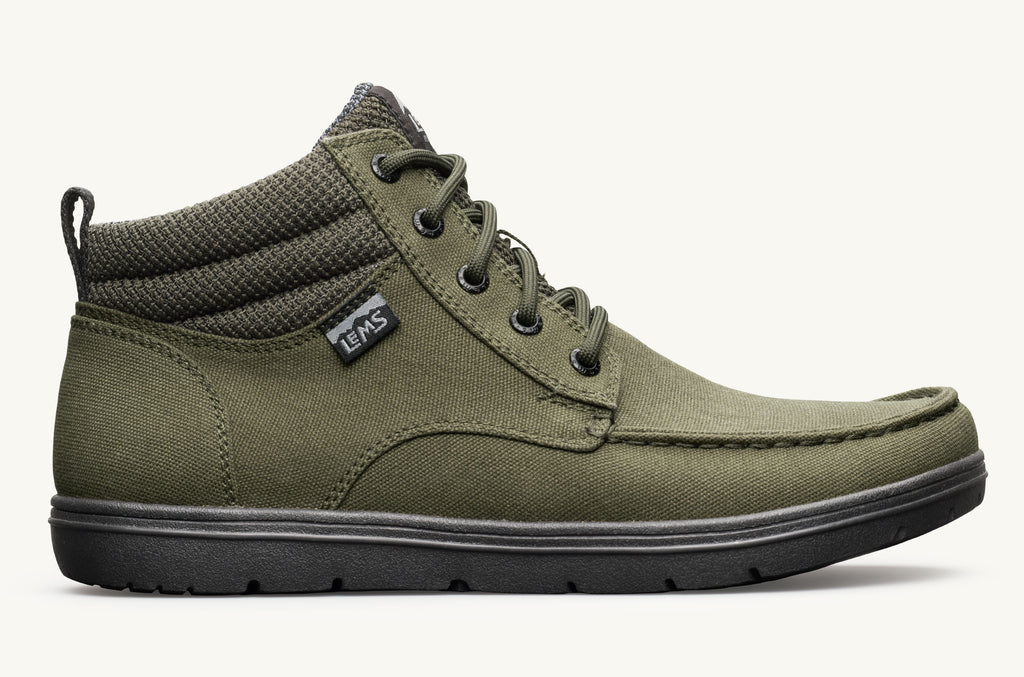 Boulder Lems Vegan Botas Hombre Verde | PBS9247ZQ