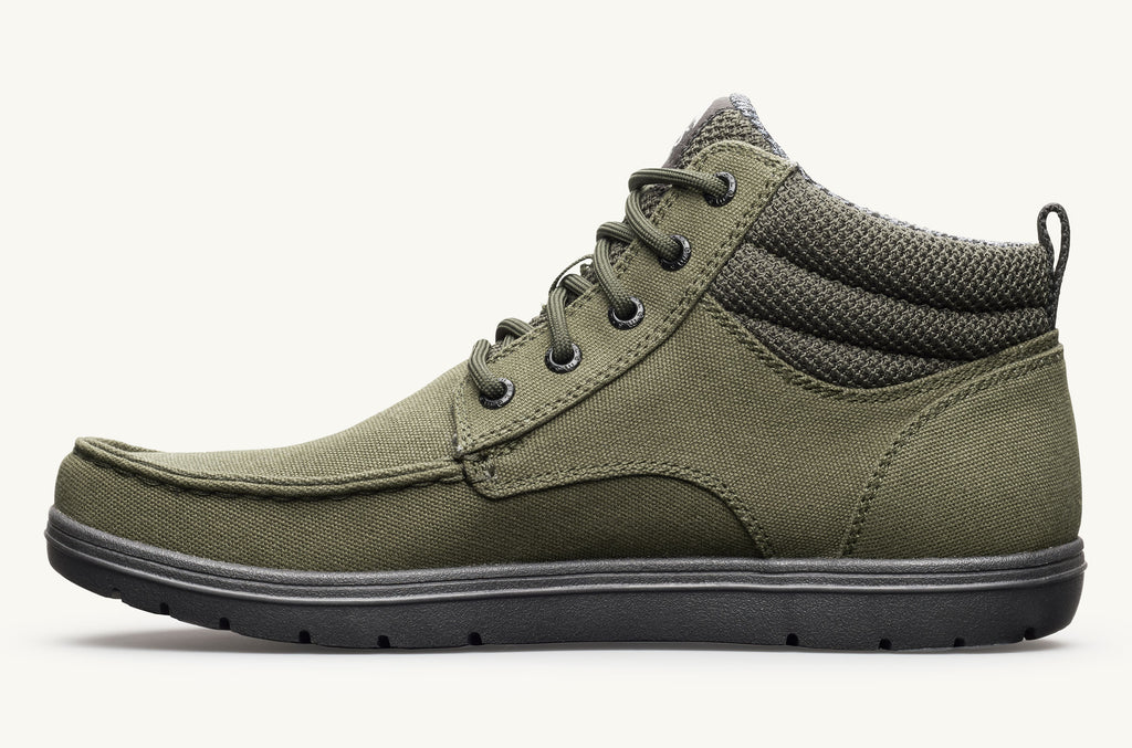 Boulder Lems Vegan Botas Hombre Verde | PBS9247ZQ