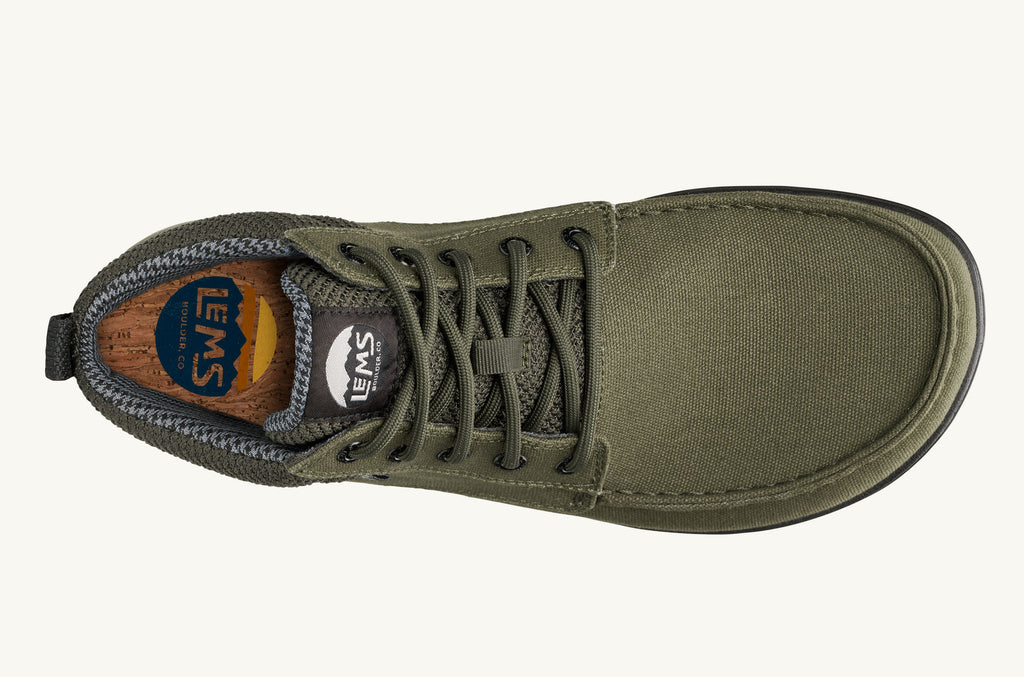 Boulder Lems Vegan Botas Hombre Verde | PBS9247ZQ