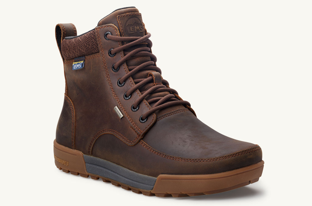 Boulder Summit Lems Botas Impermeables Mujer Marrones Oscuro | JII3241CY