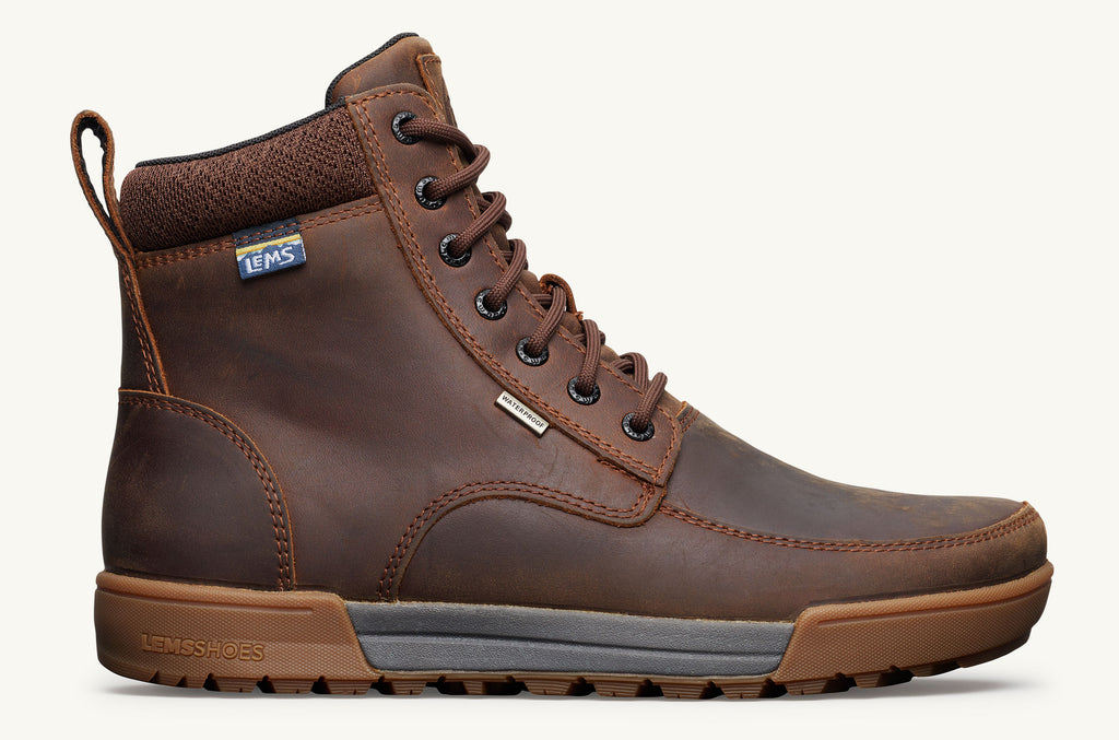 Boulder Summit Lems Botas Impermeables Mujer Marrones Oscuro | JII3241CY