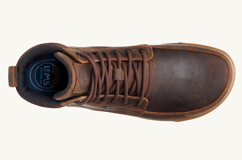 Boulder Summit Lems Botas Impermeables Mujer Marrones Oscuro | JII3241CY