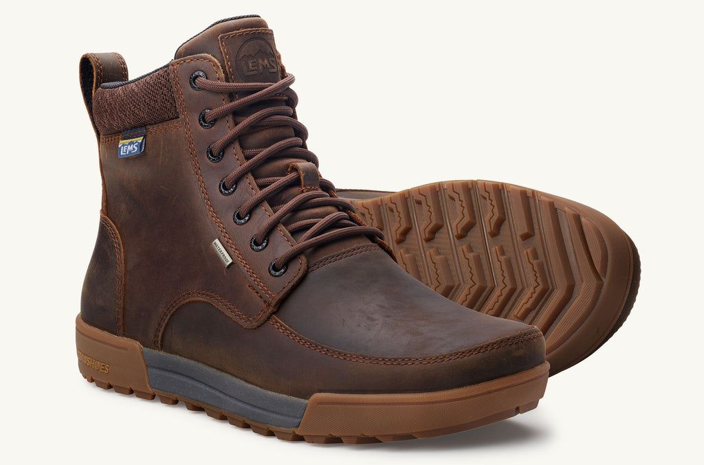Boulder Summit Lems Botas Impermeables Mujer Marrones Oscuro | JII3241CY