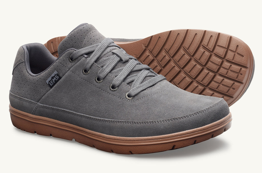 Chillum Lems Gamuza Zapatos Hombre Gris | EMB3786YR