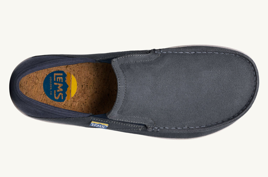 Drifter Lems Zapatos Slip On Hombre Gris Azul Marino | HKU8318EB