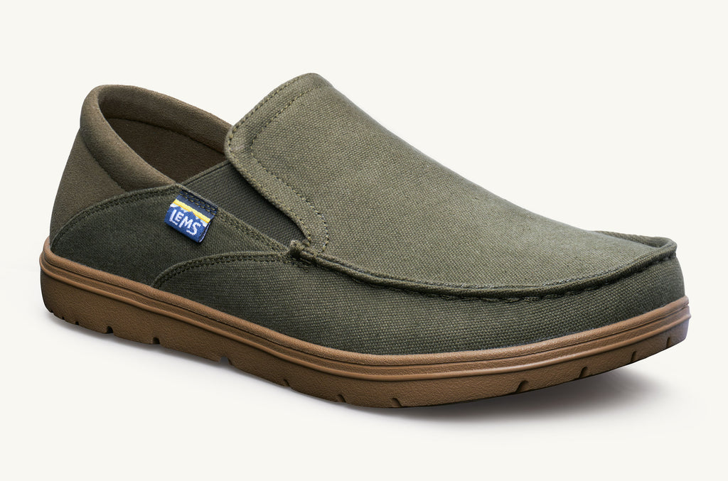 Drifter Lems Zapatos Slip On Hombre Verde Oliva | RGU9618XE