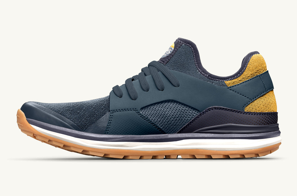 Mesa Lems Zapatillas Hombre Azules Amarillo | LOA6746XE