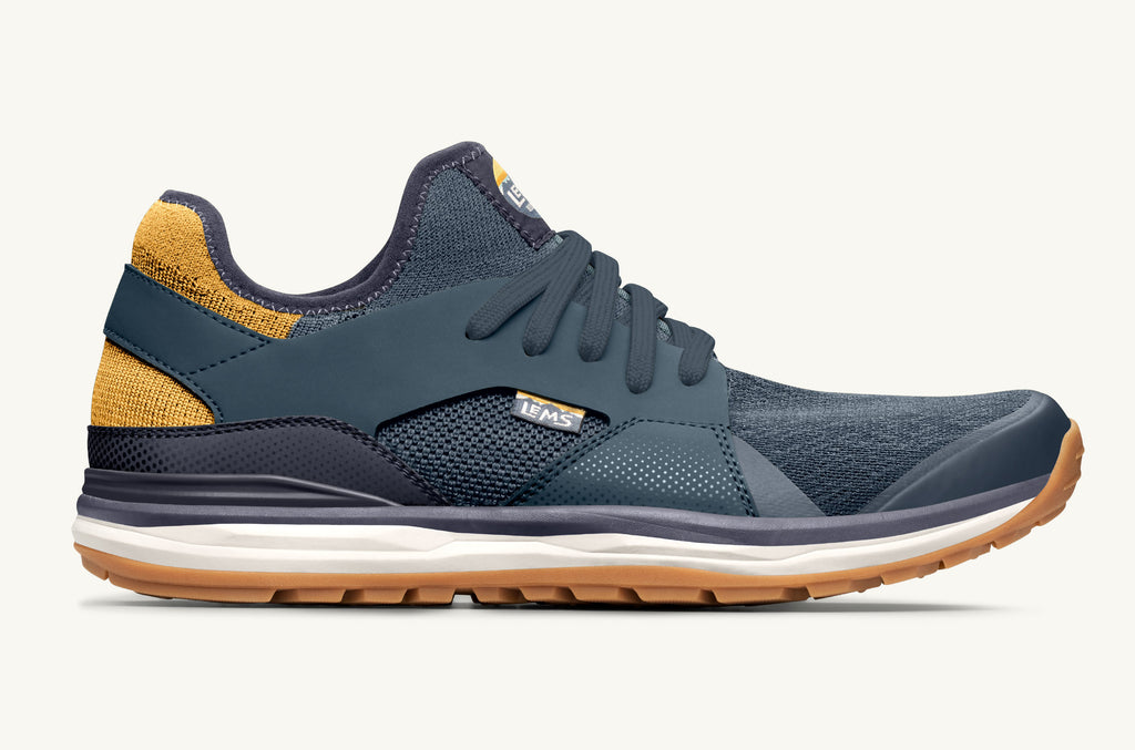 Mesa Lems Zapatillas Hombre Azules Amarillo | LOA6746XE