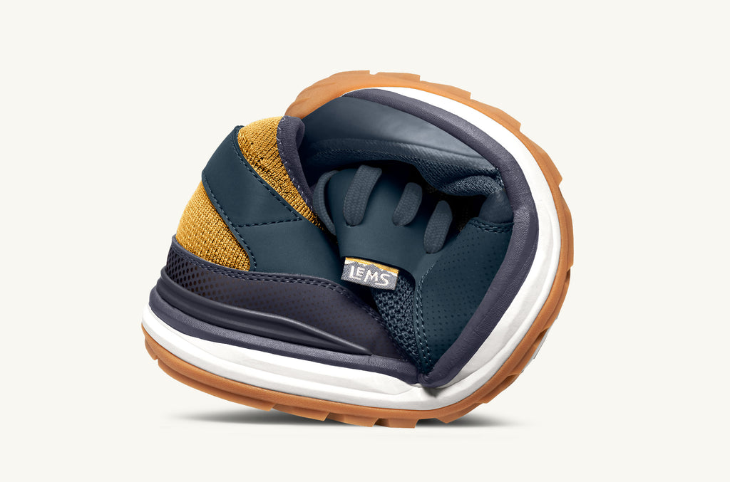Mesa Lems Zapatillas Hombre Azules Amarillo | LOA6746XE