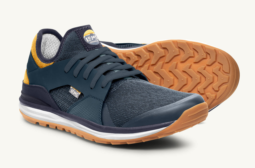Mesa Lems Zapatillas Hombre Azules Amarillo | LOA6746XE