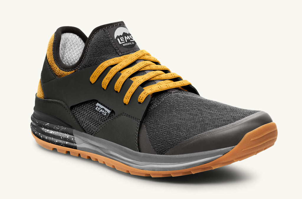 Mesa Lems Zapatillas Mujer Gris Oscuro Negras | SUI1753IZ