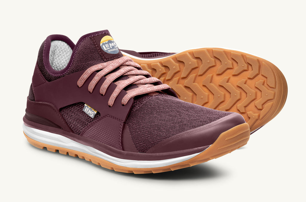 Mesa Lems Zapatillas Mujer Rojas Oscuro | BRI1344BO