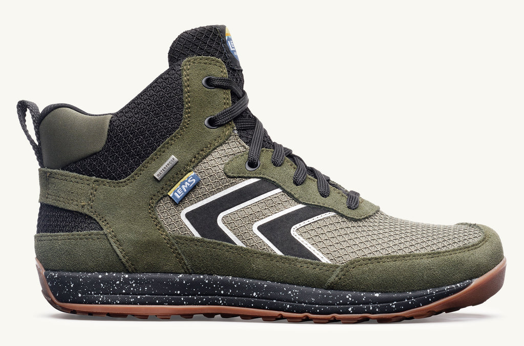 Primal Pursuit Mid Lems Botas Impermeables Hombre Verde Oliva Negras | WXJ7356WG