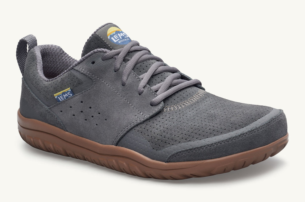Primal Zen Lems Gamuza Zapatillas Mujer Gris Oscuro | BLR6580VK