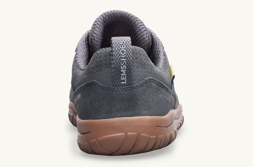Primal Zen Lems Gamuza Zapatillas Mujer Gris Oscuro | BLR6580VK
