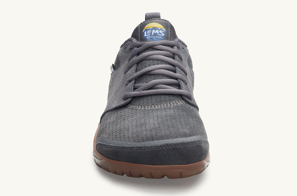 Primal Zen Lems Gamuza Zapatillas Mujer Gris Oscuro | BLR6580VK