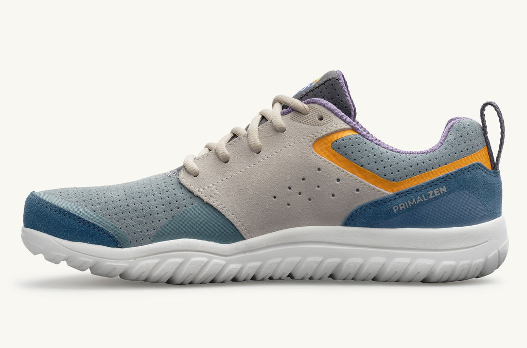 Primal Zen Lems Gamuza Zapatillas Mujer Azules Gris | XBV9330CO
