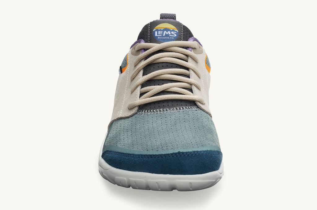 Primal Zen Lems Gamuza Zapatillas Mujer Azules Gris | XBV9330CO