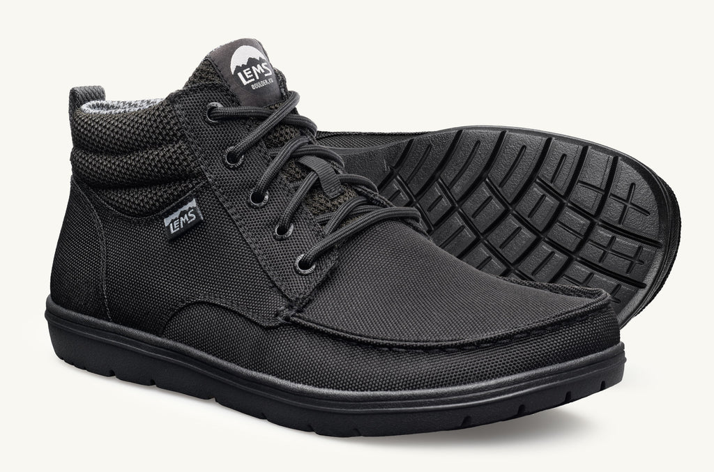 Boulder Lems Vegan Botas Mujer Negras | UGT1195CM
